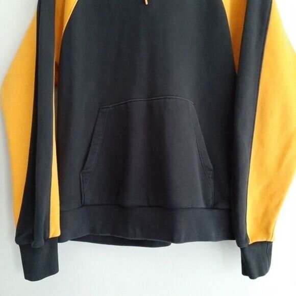 Nike Air JORDAN Legacy Flight Nostalgia AJ9 Hoodie Yellow Black Men's Sz S - Picture 10 of 16